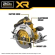 DEWALT XR 20-volt Max 7-1/4-in Brushless Cordless Circular Saw (Battery and Charger Not Included)