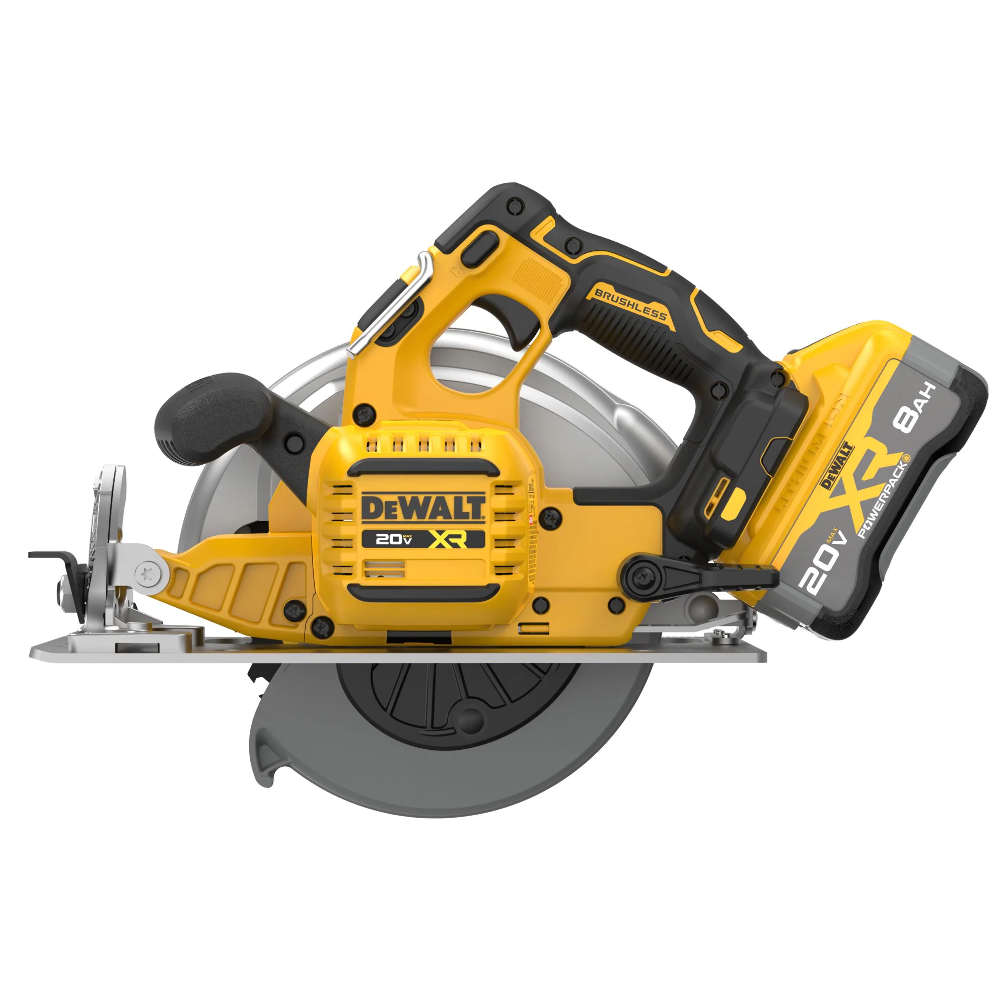 DEWALT XR 20-volt Max 7-1/4-in Brushless Cordless Circular Saw Kit (Battery & Charger Included) DEWALT XR 20-volt Max 7-1/4-in Brushless Cordless Circular Saw Kit (Battery & Charger Included) - Image 6