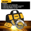 DEWALT XR 20-volt Max 7-1/4-in Brushless Cordless Circular Saw Kit (Battery & Charger Included) DEWALT XR 20-volt Max 7-1/4-in Brushless Cordless Circular Saw Kit (Battery & Charger Included)