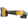 DEWALT XR 4.5-in 20-volt Max Paddle Switch Brushless Cordless Angle Grinder (1-Battery and Charger Included)