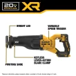 DEWALT XR 20-volt Max Variable Brushless Cordless Reciprocating Saw (Battery and Charger Not Included) DEWALT XR 20-volt Max Variable Brushless Cordless Reciprocating Saw (Battery and Charger Not Included)