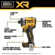 DEWALT XR 20-volt Max 1/4-in Brushless Cordless Impact Driver (Battery and Charger Included with Soft Bag) DEWALT XR 20-volt Max 1/4-in Brushless Cordless Impact Driver (Battery and Charger Included with Soft Bag)