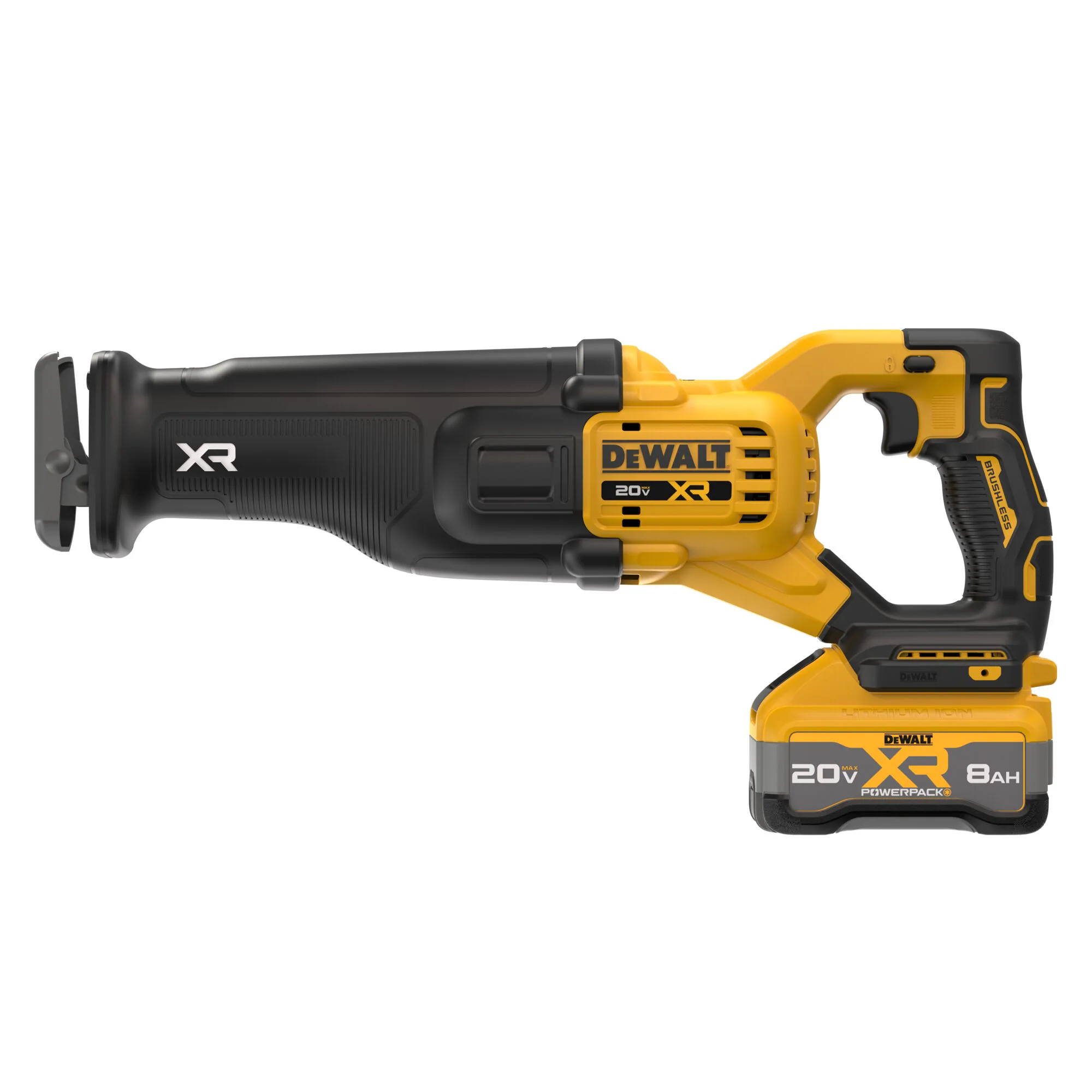 DEWALT XR 20-volt Max Variable Brushless Cordless Reciprocating Saw (Battery & Charger Included) DEWALT XR 20-volt Max Variable Brushless Cordless Reciprocating Saw (Battery & Charger Included) - Image 8