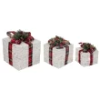 Northlight 12-in Gift Box Free Standing Decoration with White Incandescent Lights