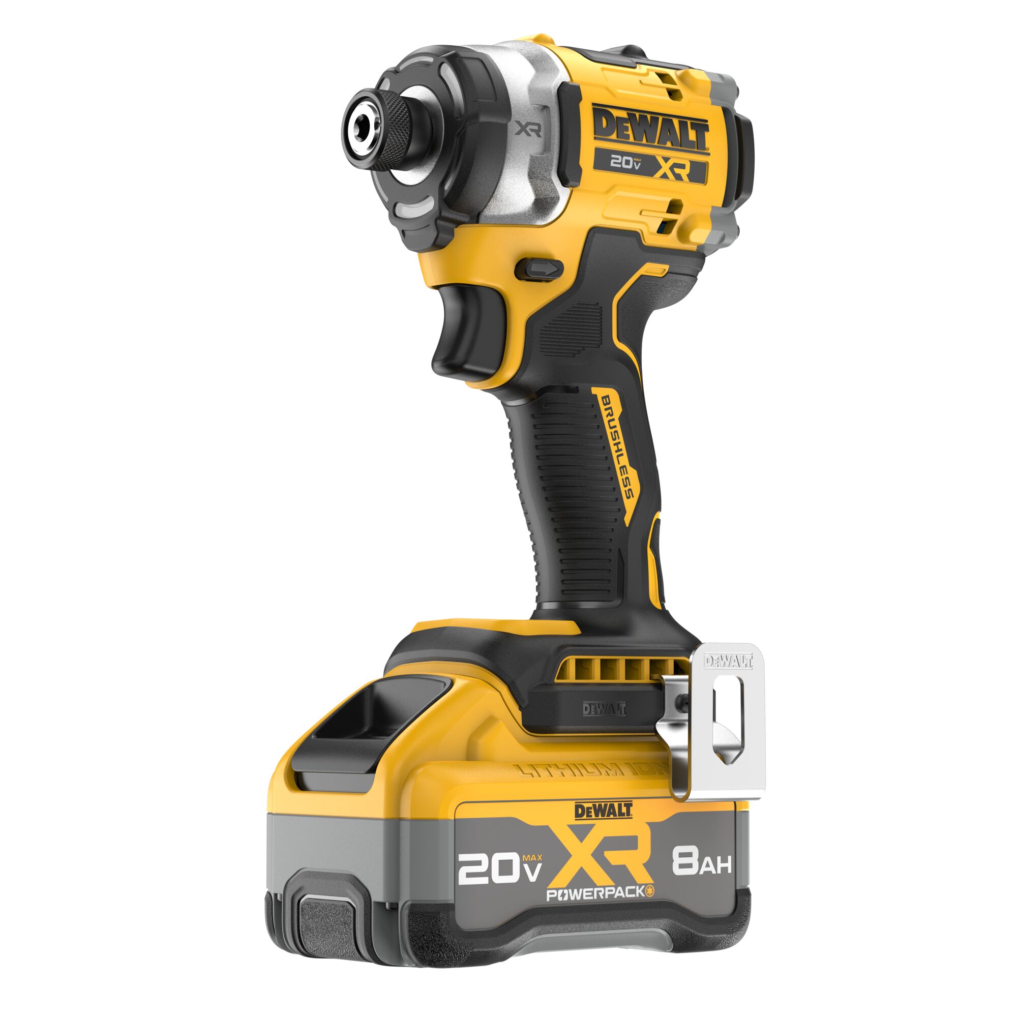 DEWALT XR 20-volt Max 1/4-in Brushless Cordless Impact Driver (Battery and Charger Included with Soft Bag) DEWALT XR 20-volt Max 1/4-in Brushless Cordless Impact Driver (Battery and Charger Included with Soft Bag) - Image 2