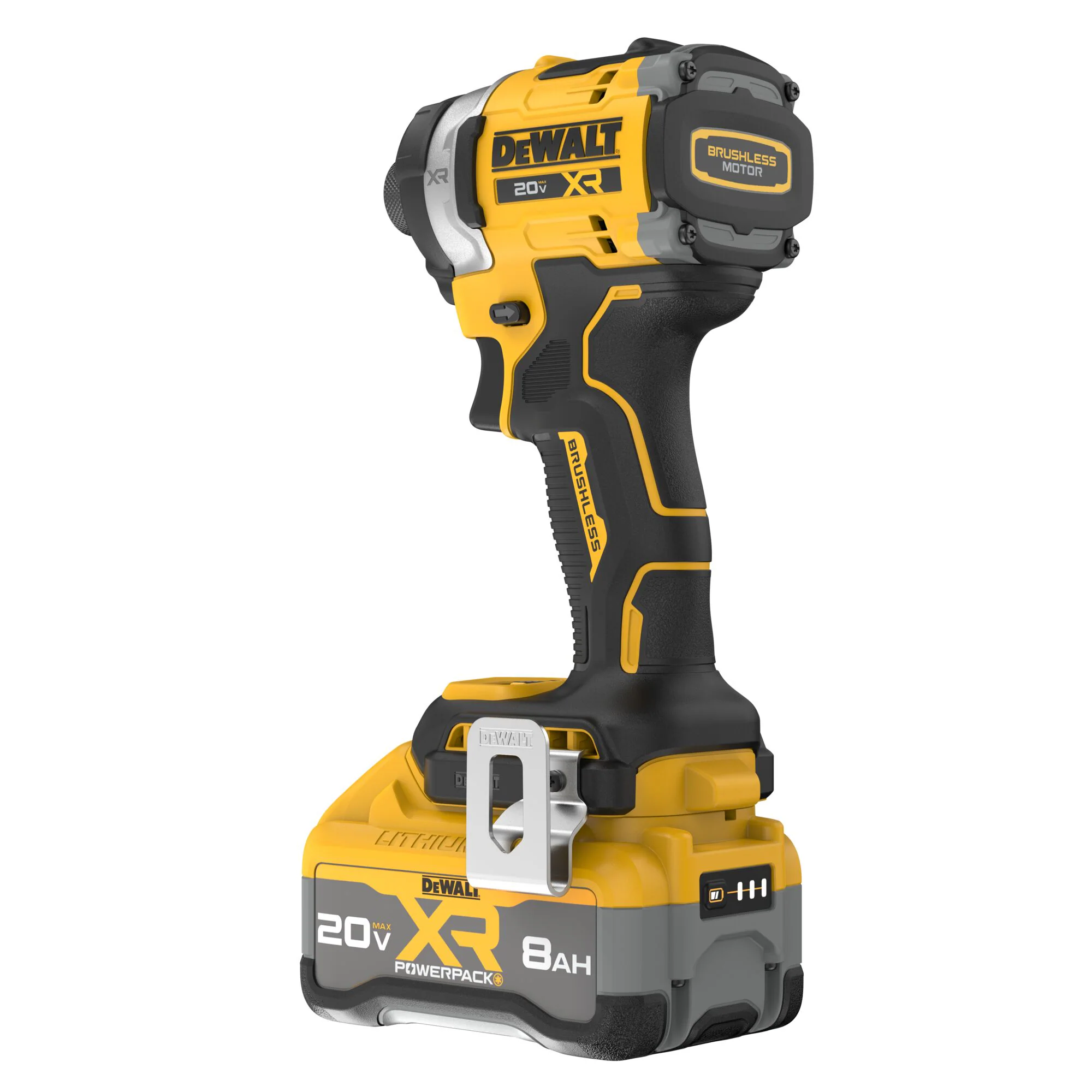 DEWALT XR 20-volt Max 1/4-in Brushless Cordless Impact Driver (Battery and Charger Included with Soft Bag) DEWALT XR 20-volt Max 1/4-in Brushless Cordless Impact Driver (Battery and Charger Included with Soft Bag) - Image 3