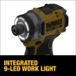 DEWALT XR 20-volt Max 1/4-in Brushless Cordless Impact Driver (Battery and Charger Included with Soft Bag) DEWALT XR 20-volt Max 1/4-in Brushless Cordless Impact Driver (Battery and Charger Included with Soft Bag)