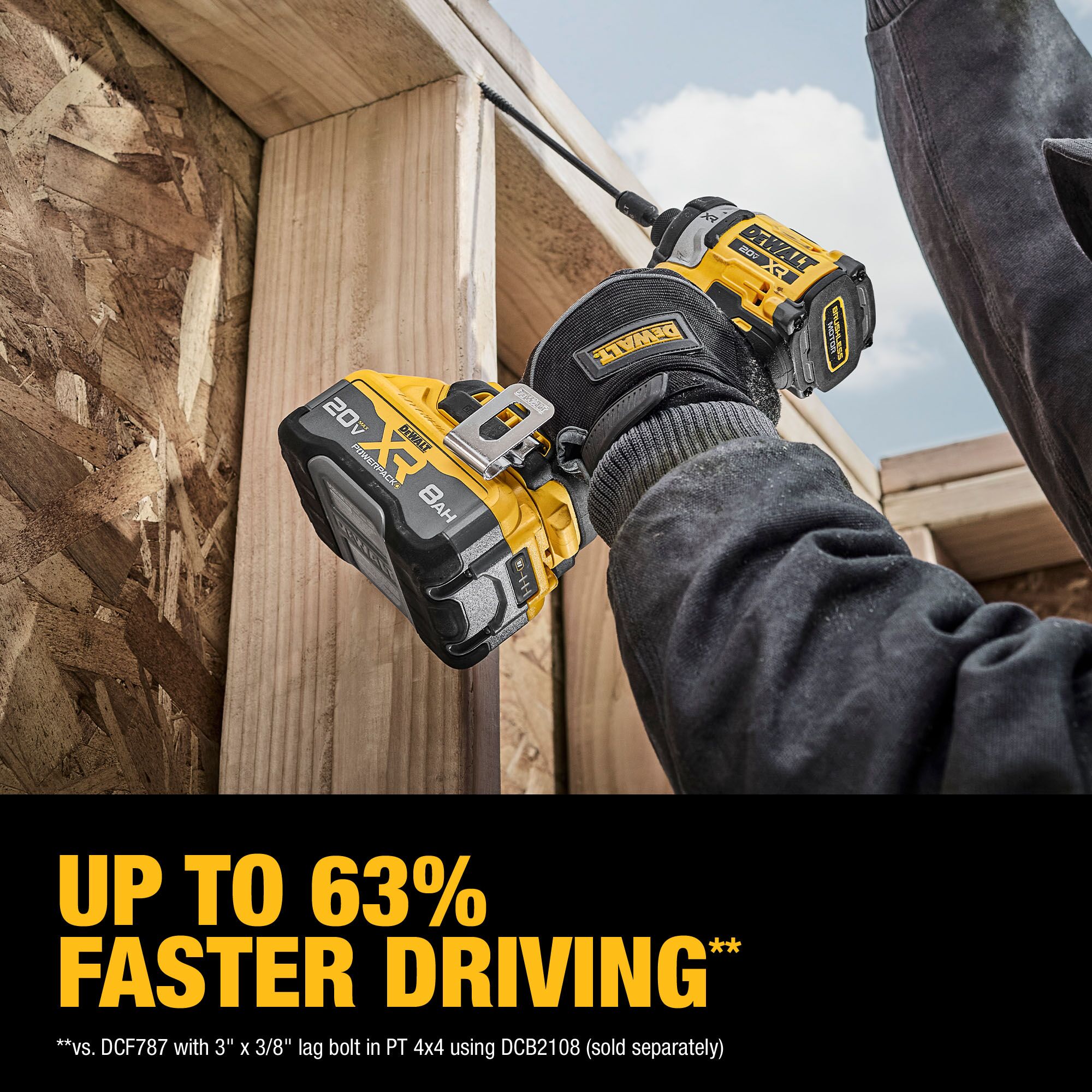 DEWALT XR 20-volt Max 1/4-in Brushless Cordless Impact Driver (Battery and Charger Included with Soft Bag) DEWALT XR 20-volt Max 1/4-in Brushless Cordless Impact Driver (Battery and Charger Included with Soft Bag) - Image 15