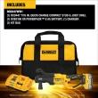 DEWALT XR 20-volt Max 7/8-in Keyed Brushless Cordless Drill (1-Battery, Charger and Soft Bag included)