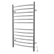 Amba Products Polished Stainless Hardwired Wall Mount Towel Warmer 24.5-in x 5.75-in x 41-in