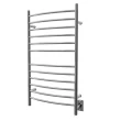 Amba Products Polished Stainless Hardwired Wall Mount Towel Warmer 24.5-in x 5.75-in x 41-in
