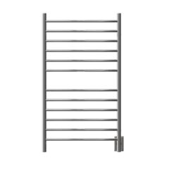 Amba Products Polished Stainless Hardwired Wall Mount Towel Warmer 24.5-in x 5.75-in x 41-in