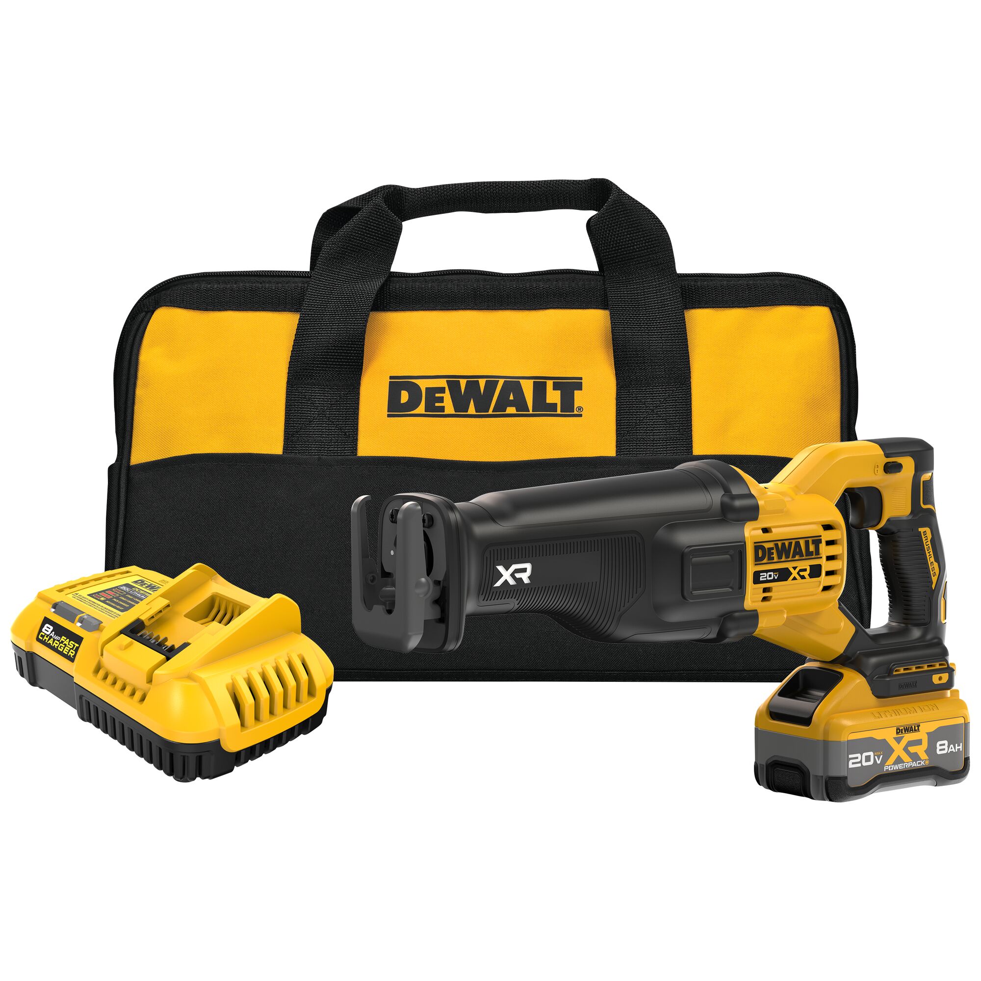 DEWALT XR 20-volt Max Variable Brushless Cordless Reciprocating Saw (Battery & Charger Included) DEWALT XR 20-volt Max Variable Brushless Cordless Reciprocating Saw (Battery & Charger Included)