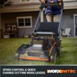 WORX Nitro Power Share Dual Blade 40-volt 21-in Cordless Self-propelled Lawn Mower 5 Ah (2-Batteries and Charger Included)