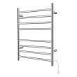 Kingston Brass Brushed Nickel Hardwired Wall Mount Towel Warmer 3.81-in x 22.75-in x 30.44-in