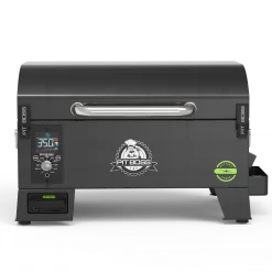 Pit Boss Battery Powered 256-Sq in Black Portable Wood Pellet Grill
