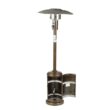 Four Seasons Courtyard 40000-BTU Bronze Stainless Steel Floorstanding Liquid Propane Patio Heater