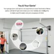 Genie Wall Mount Direct Drive Garage Door Opener Battery Back-up LED Light