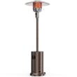 Mondawe 48000-BTU Brown Stainless Steel Floorstanding Liquid Propane Patio Heater