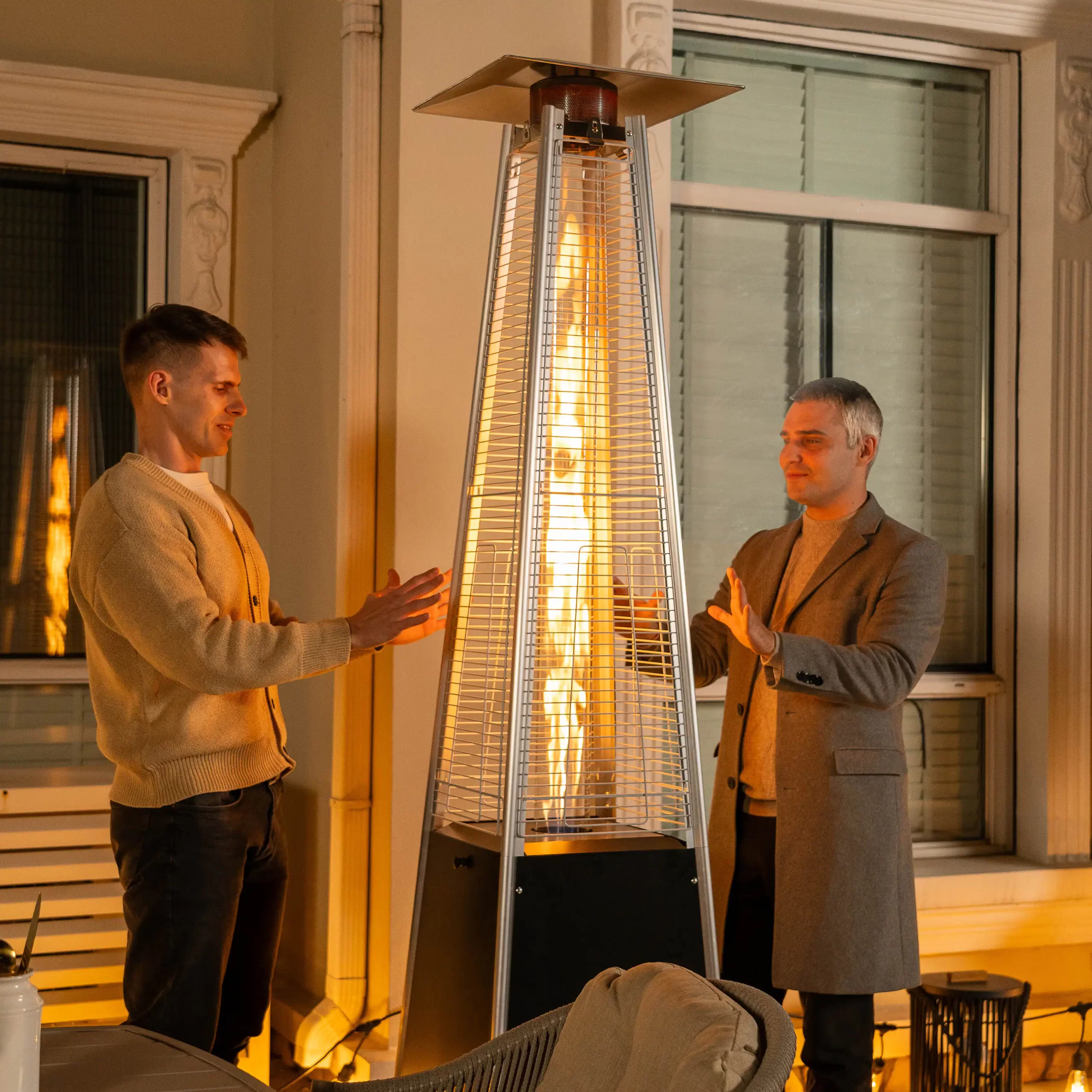 Nuu Garden 48000-BTU Black Steel Floorstanding Liquid Propane Patio Heater Nuu Garden 48000-BTU Black Steel Floorstanding Liquid Propane Patio Heater - Image 17