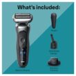 Braun Series 7 Wet/Dry Electric Shaver with Smart Center - Grey