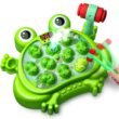 HopeRock Toys for 2 3 4 5 Year Old Boy,Toddler Toys Age 2-4, Whack A Frog Game