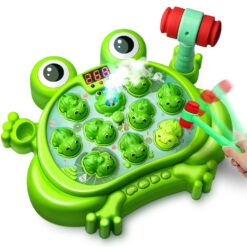 HopeRock Toys for 2 3 4 5 Year Old Boy,Toddler Toys Age 2-4, Whack A Frog Game