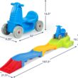 Simplay3 Deluxe Expandable Roller Coaster with Tracks, Downhill Race Track for Growing Kids, Ages 2-5 Years