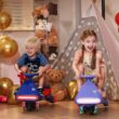 FanttikRide 12V N7 Pro Electric Wiggle Car with Pedal, Rechargeable Battery, 2 in 1 Swing Car, 2 Speed Ride On Toy, Blue FanttikRide 12V N7 Pro Electric Wiggle Car with Pedal, Rechargeable Battery, 2 in 1 Swing Car, 2 Speed Ride On Toy, Blue