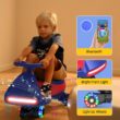 FanttikRide 12V N7 Pro Electric Wiggle Car with Pedal, Rechargeable Battery, 2 in 1 Swing Car, 2 Speed Ride On Toy, Blue FanttikRide 12V N7 Pro Electric Wiggle Car with Pedal, Rechargeable Battery, 2 in 1 Swing Car, 2 Speed Ride On Toy, Blue