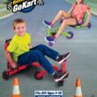 Go Kart, Swing Side-to-Side for Amazing Ride, Powered by Zig-Zag Motion, Rides on Any Hard Surface (Indoors and Outdoors) Go Kart, Swing Side-to-Side for Amazing Ride, Powered by Zig-Zag Motion, Rides on Any Hard Surface (Indoors and Outdoors)