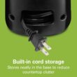 Hamilton Beach Smooth Touch Electric Automatic Can Opener Easy Push Down Lever, For All Standard-Size and Pop-Top, Black