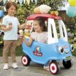 Little Tikes Cozy Ice Cream Truck, Coupe Ride On Car, Kid and Parent Powered, Truck Music, Including Accessories Little Tikes Cozy Ice Cream Truck, Coupe Ride On Car, Kid and Parent Powered, Truck Music, Including Accessories