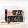 The Spice Lab Pink Himalayan Salt Coarse 2.2 Pound Tub & USDA Organic Tellicherry Peppercorns 18oz Tub