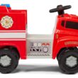Kid Trax Real Rigs Toddler Fire Truck Interactive Ride On Toy, Kids Ages 1.5-4 Years, 6 Volt Battery and Charger, Sound Effects, Red, Large Kid Trax Real Rigs Toddler Fire Truck Interactive Ride On Toy, Kids Ages 1.5-4 Years, 6 Volt Battery and Charger, Sound Effects, Red, Large