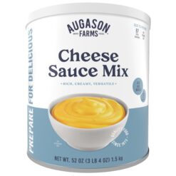 Augason Farms Cheese Sauce Mix Can, Emergency Food Supply, Everyday Meals, 87 Servings