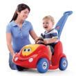 Step2 Push Around Buggy Kids Push Car, Ride On Toy, Stroller Substitute, Includes Seat Belt & Horn, Made of Durable Plastic, Red