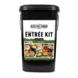 Ready Hour Emergency Meal Entrées, Real Non-Perishable Meals, 25-Year Shelf Life, Portable Flood-Safe Container, 120 Servings