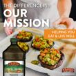 Pompeian Smooth Extra Virgin Olive Oil, First Cold Pressed, Mild and Delicate Flavor, Naturally Gluten Free, 101 Fl Oz., Single Bottle