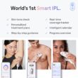 Braun IPL Pro 7 IPL Hair Removal with Venus Razor for Men & Women - White/Gold