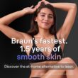 Braun IPL Pro 7 IPL Hair Removal with Venus Razor for Men & Women - White/Gold