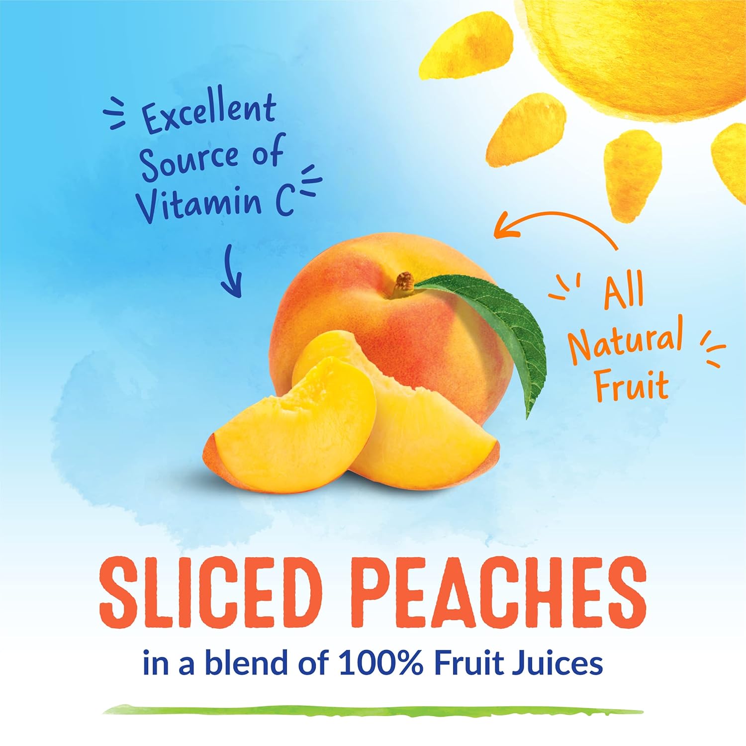 Dole Fruit Jars, Yellow Cling Sliced Peaches in 100% Fruit Juice, Gluten Free, Pantry Staples, 23.5 Oz Resealable Jars, (Pack of 8) Dole Fruit Jars, Yellow Cling Sliced Peaches in 100% Fruit Juice, Gluten Free, Pantry Staples, 23.5 Oz Resealable Jars, (Pack of 8) - Image 8