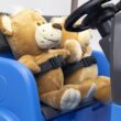 Step2 Side-by-Side Push Around SUV, Kids Push Car, 2 Seats, Stroller Substitute, Includes Seat Belts & Horns, Blue