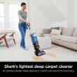Shark CarpetXpert, Upright Carpet & Area Rug Cleaner for Pets, Deep Carpet Cleaning & Dirt & Grime Removal, Carpet Shampooer, Blue, EX121BRN
