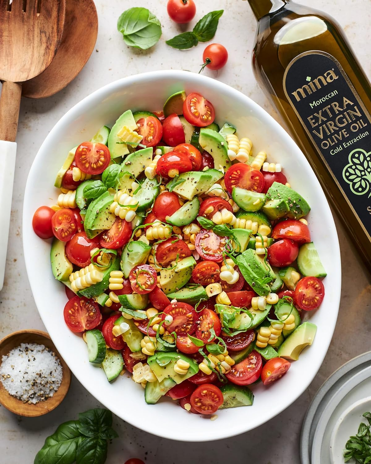 Mina Olive Oil Extra Virgin 68 Fl Oz, New Harvest, Polyphenol Rich Olive Oil for Cooking, Moroccan Extra Virgin Olive Oil, 2 L Mina Olive Oil Extra Virgin 68 Fl Oz, New Harvest, Polyphenol Rich Olive Oil for Cooking, Moroccan Extra Virgin Olive Oil, 2 L - Image 2