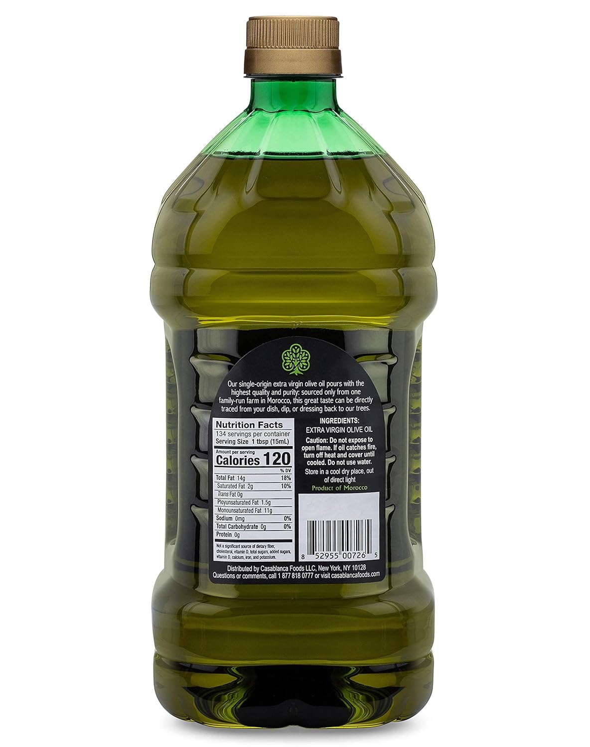Mina Olive Oil Extra Virgin 68 Fl Oz, New Harvest, Polyphenol Rich Olive Oil for Cooking, Moroccan Extra Virgin Olive Oil, 2 L Mina Olive Oil Extra Virgin 68 Fl Oz, New Harvest, Polyphenol Rich Olive Oil for Cooking, Moroccan Extra Virgin Olive Oil, 2 L - Image 5