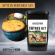 Ready Hour Emergency Meal Entrées, Real Non-Perishable Meals, 25-Year Shelf Life, Portable Flood-Safe Container, 120 Servings Ready Hour Emergency Meal Entrées, Real Non-Perishable Meals, 25-Year Shelf Life, Portable Flood-Safe Container, 120 Servings