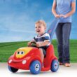 Step2 Push Around Buggy Kids Push Car, Ride On Toy, Stroller Substitute, Includes Seat Belt & Horn, Made of Durable Plastic, Red