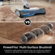 Shark Detect Pro Cordless Vacuum with PowerFins Brushroll, Stick/Handheld (2-in-1), Ash Purple/Grey, IW1120