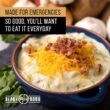 Ready Hour Emergency Meal Entrées, Real Non-Perishable Meals, 25-Year Shelf Life, Portable Flood-Safe Container, 120 Servings Ready Hour Emergency Meal Entrées, Real Non-Perishable Meals, 25-Year Shelf Life, Portable Flood-Safe Container, 120 Servings